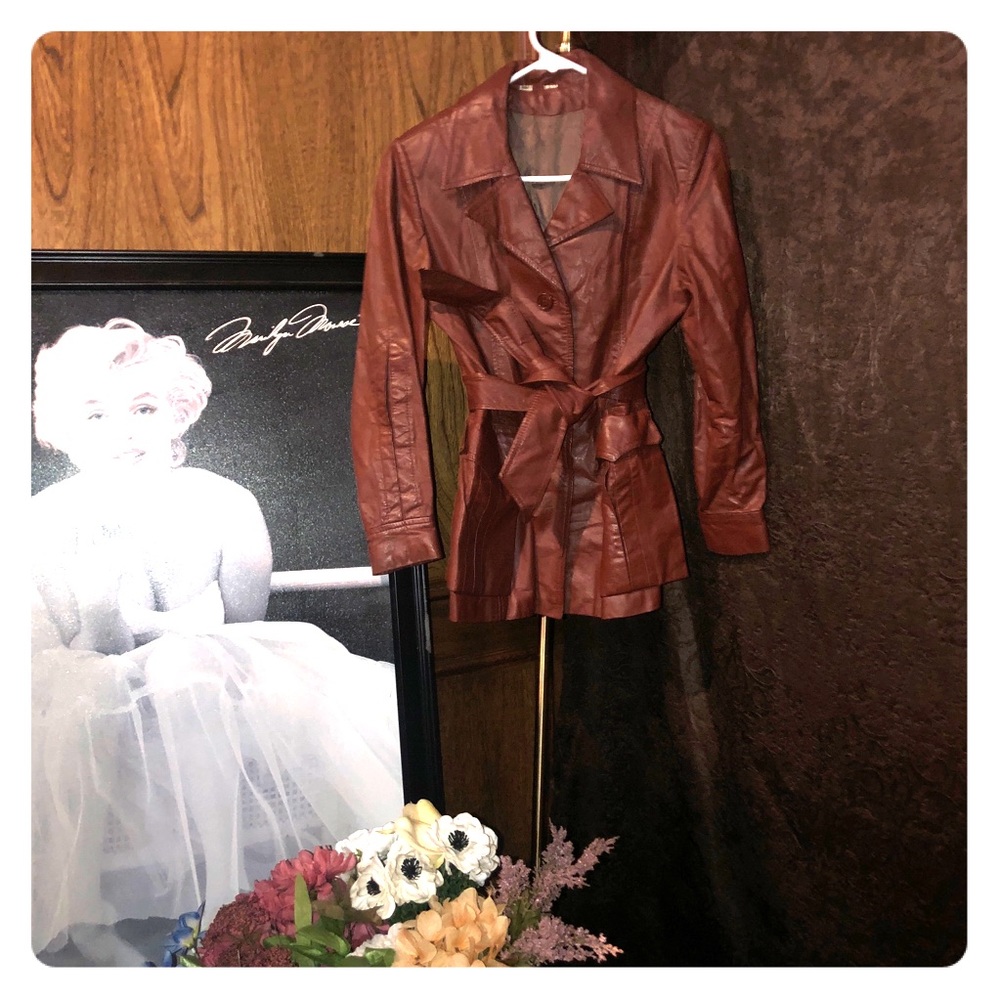 Women’s Genuine Leather Vintage Jacket